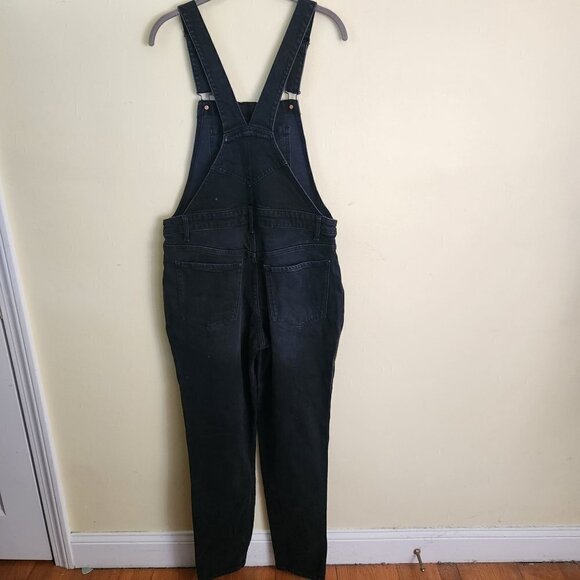 Old Navy Denim Black Overalls Size 10 Tall - Picture 4 of 7